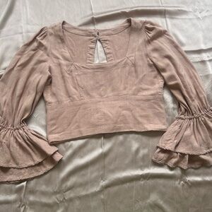 Blush Long Sleeve Top